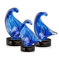 Laguna Unique on Stanrich Black Glass Award - Glass Awards