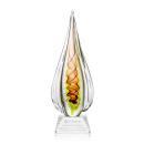 Carterra Tear Drop on Sheffield Base Glass Award