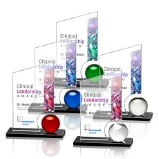 Amarath Full Color Starfire Peaks Crystal Award - Awards and Trophies