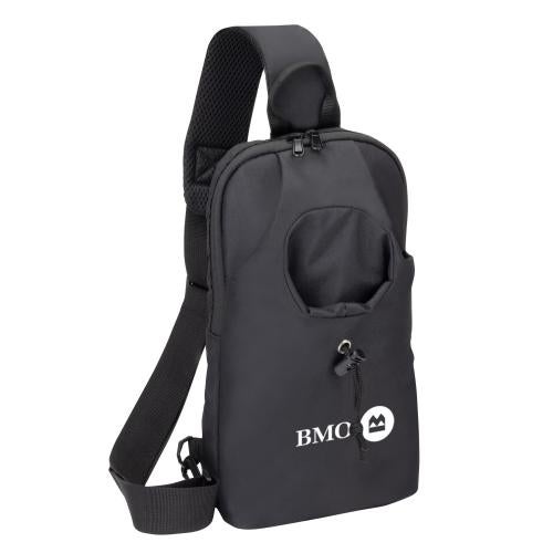 Promotional Products - Bags - Backpacks - Coriakin Sling Bag w/Water Bottle Compartment