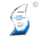 Nexis Full Color Unique Crystal Award