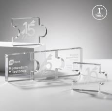 Jigsaw Medium Unique Acrylic Award - Desktop Awards