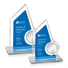 Adalina Globe Blue Peaks Crystal Award - Globe Awards
