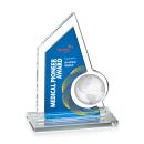 Adalina Full Color Blue Peaks Crystal Award
