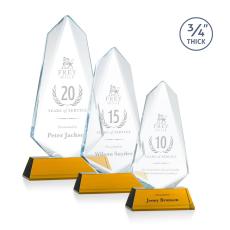Sheridan Amber on Newhaven Unique Crystal Award - Awards and Trophies
