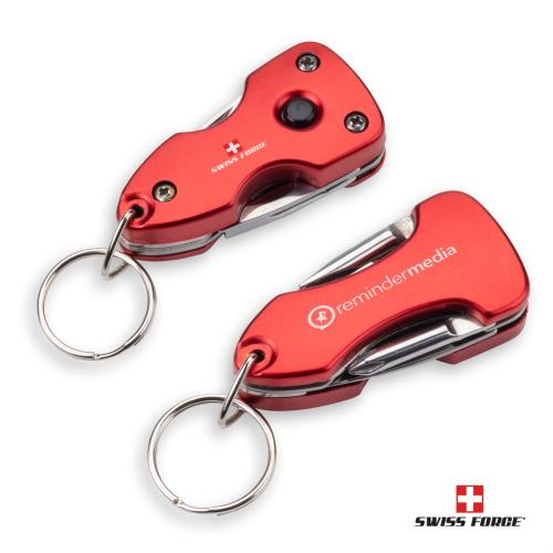 Promotional Products - Auto and Tools - Keyrings - Swiss Force&reg; Wildcub Multi-Tool & Flashlight Keyring
