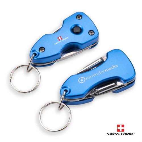 Promotional Products - Auto and Tools - Keyrings - Swiss Force&reg; Wildcub Multi-Tool & Flashlight Keyring