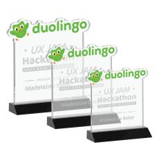 EdgeCraft Square on Mitered - Black (via Air) - Desktop Awards