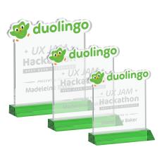 EdgeCraft Square on Mitered - Green (via Ocean) - Desktop Awards