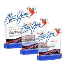 EdgeCraft Square Full Color on Alberton - Blue (via Air) - Full Color Imprint