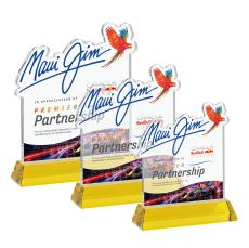 EdgeCraft Square Full Color on Hartford - Gold (via Air) - Full Color Imprint