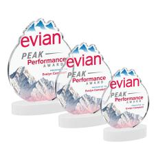 EdgeCraft Round Full Color on Alberton - White (via Air) - Full Color Imprint