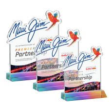 EdgeCraft Square Full Color on Mitered - Prismatic (Ocean) - Full Color Imprint