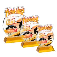 EdgeCraft Round Full Color on Hartford - Amber (via Ocean) - Full Color Imprint
