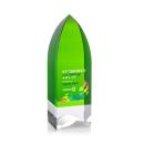 Emerald Tower Full Color Towers Crystal Award