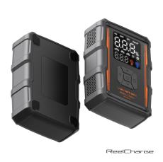 ReelCharge Pro Air Jump Starter w/Air Compressor - Flashlights