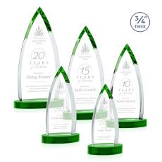 Shildon Green on Alberton Base Peaks Crystal Award - Awards and Trophies