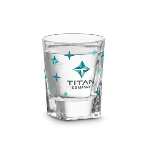 Corporate Gifts - Barware - Shot Glasses - Renton Shot Glass - Full Color