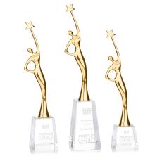 Star Goddess - Gold/Clear - Metal Awards