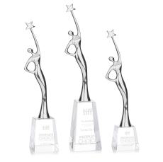 Star Goddess - Silver/Clear - Metal Awards