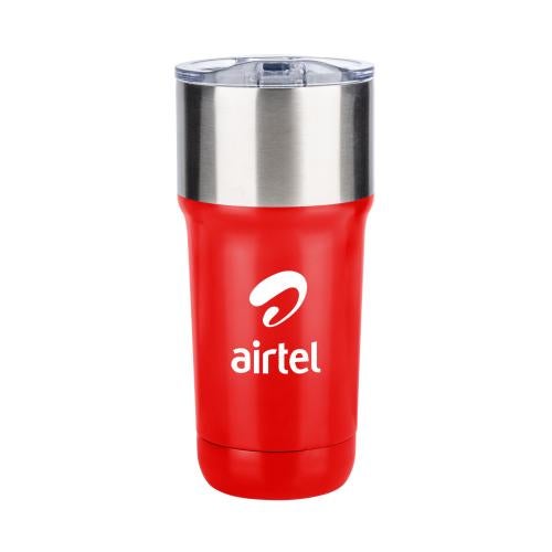 Promotional Products - Drinkware - Tumblers - Hallein Double Wall Ceramic Lined Tumbler - 20oz