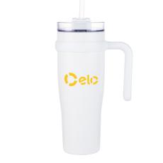 Aralia Tumbler w/Handle & Straw Lid - 30oz - Drinkware