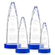 Goderich Iceberg on Base - Blue - Crystal Awards