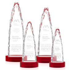Goderich Iceberg on Base - Red - Crystal Awards