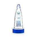 Goderich Full Color Blue on Base Peaks Crystal Award