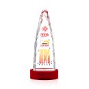 Goderich Full Color Red on Base Peaks Crystal Award