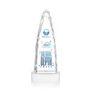 Goderich Full Color White on Base Peaks Crystal Award