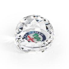 Driscoll Full Color Paperweight - Clear - Full Color Imprint