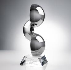 Gardalini Unique on Clear Base Glass Award - Art Glass Awards