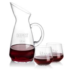 Taroni Carafe & Sturgis Stemless Wine - Corporate Gifts