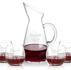 Taroni Carafe & Templeton Stemless Wine - Barware