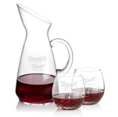 Taroni Carafe & Templeton Stemless Wine - Corporate Gifts