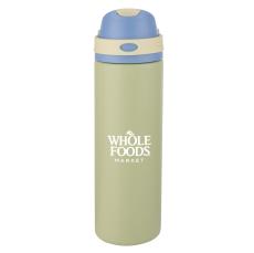 Babine Silicone Bottle w/Chug & Straw Lid - 24oz - Promotional Products