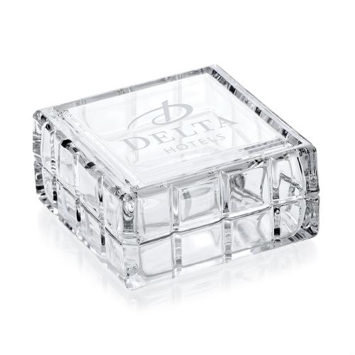 Corporate Gifts - Desk Accessories - Trinket Boxes - Monticello Trinket Box