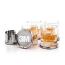 Baldoni Coasters & Caldari On-the-Rocks Set