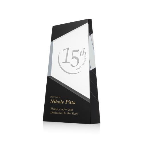Awards and Trophies - Crystal Awards - Amstel Black  Towers Crystal Award