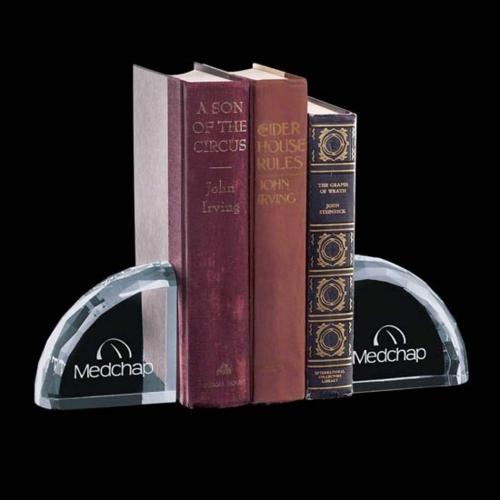 Awards and Trophies - Crystal Awards - Ridgemount Bookends