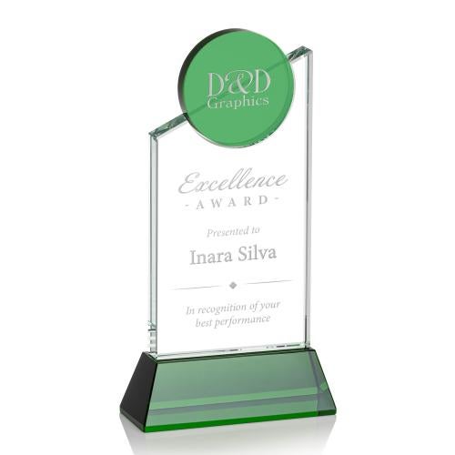 Awards and Trophies - Crystal Awards - Fleet Optical Peaks Crystal Award