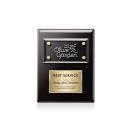 Gossamer Plaque - Black/Gold