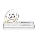 Northam Full Color Wreath Circle Wood Award