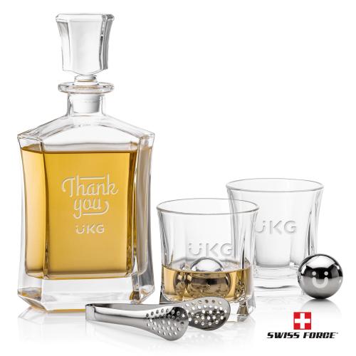 Corporate Gifts - Barware - Gift Sets - Avalon Decanter Set & Ice Balls