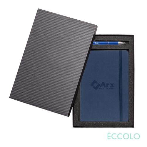 Promotional Products - Journals & Notebooks - Gift Sets - Eccolo&reg; Memphis Journal/Clicker Pen Gift Set