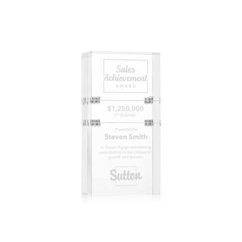 Awards and Trophies - Acrylic Awards - Derringer Rectangle Acrylic Award