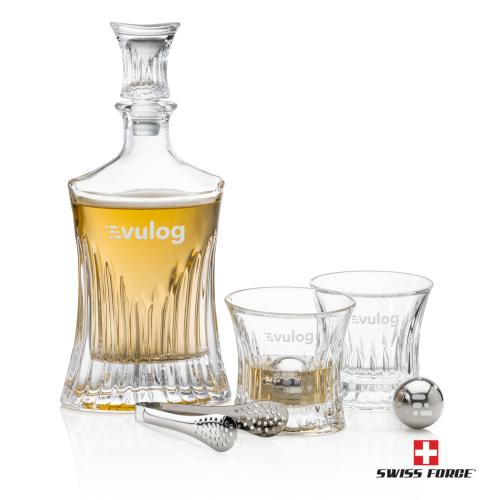 Corporate Gifts - Barware - Gift Sets - Langstaff Decanter Set & Ice Balls