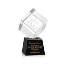 Burrill Black on Robson Base Square / Cube Crystal Award
