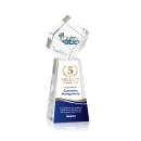 Burrill Full Color Square / Cube on Novita Base Crystal Award